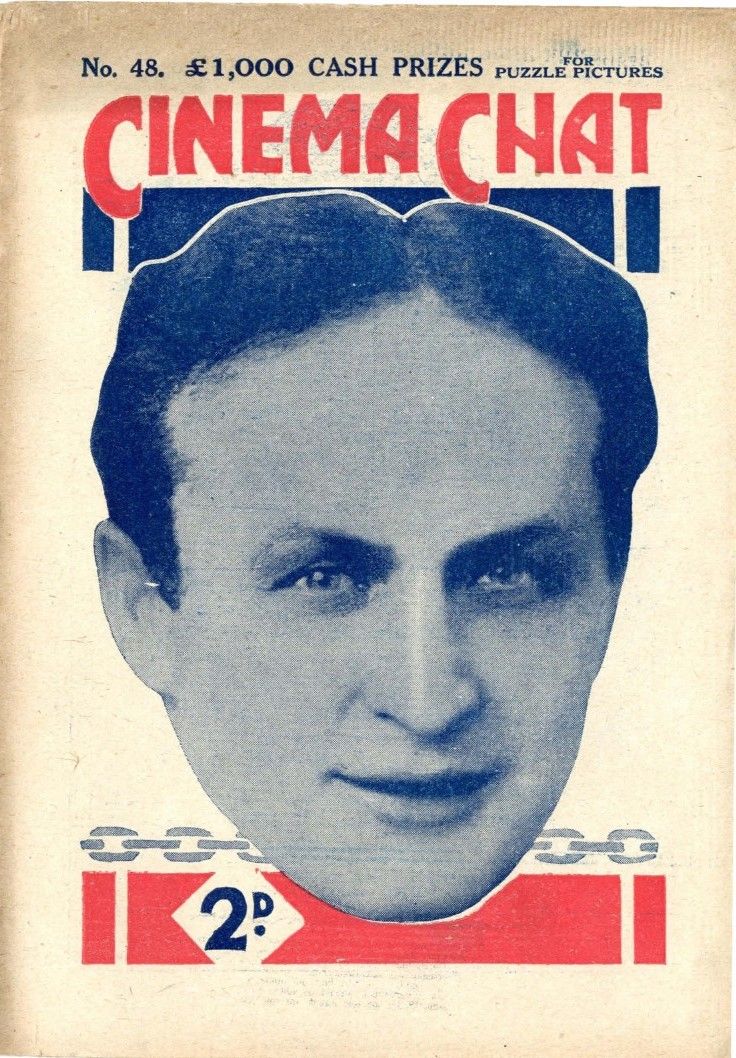CINEMA CHAT magazine side cover Issue 48 19 April 1920