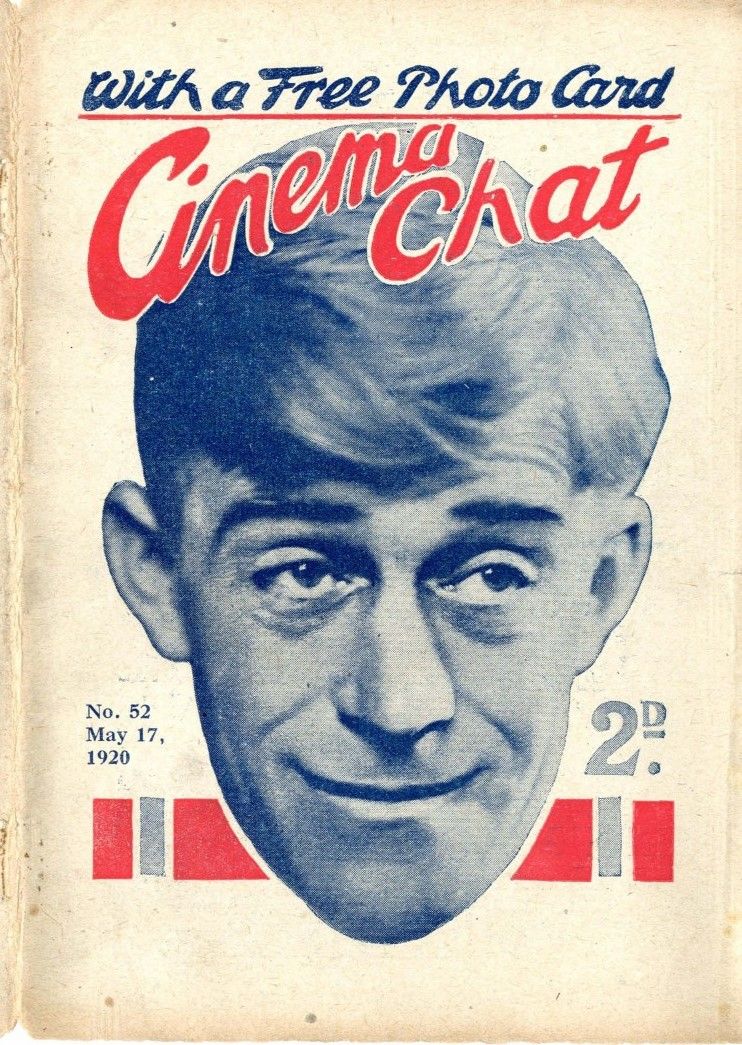 CINEMA CHAT magazine side cover Issue 52 17 May 1920