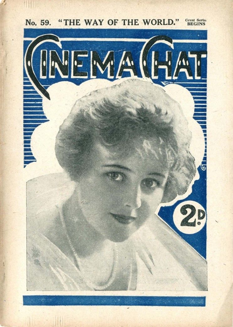 CINEMA CHAT magazine side cover Issue 59 5 July 1920