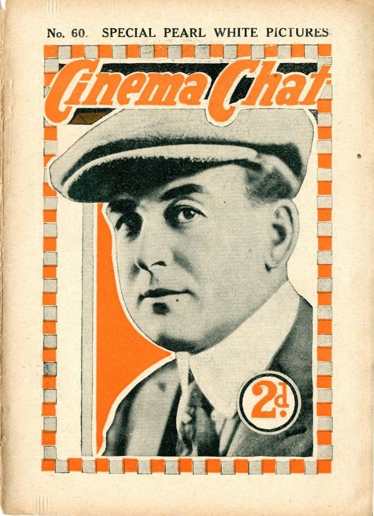 CINEMA CHAT magazine side cover Issue 60 12 July 1920