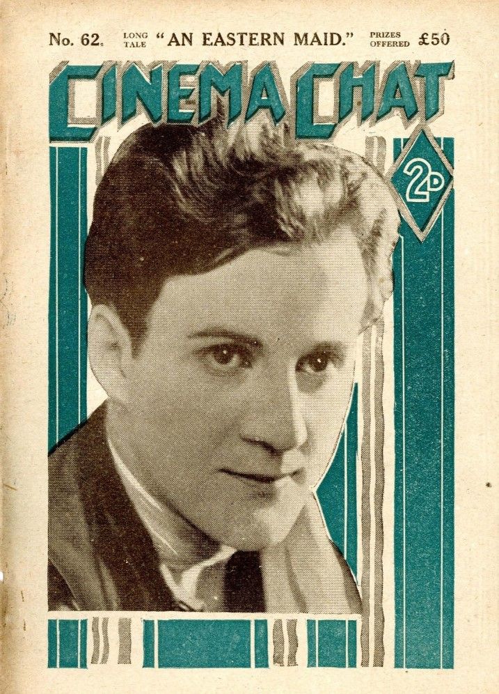 CINEMA CHAT magazine side cover Issue 62 26 July 1920
