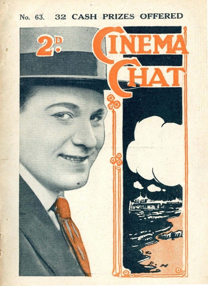 CINEMA CHAT magazine side cover Issue 63 2 August 1920