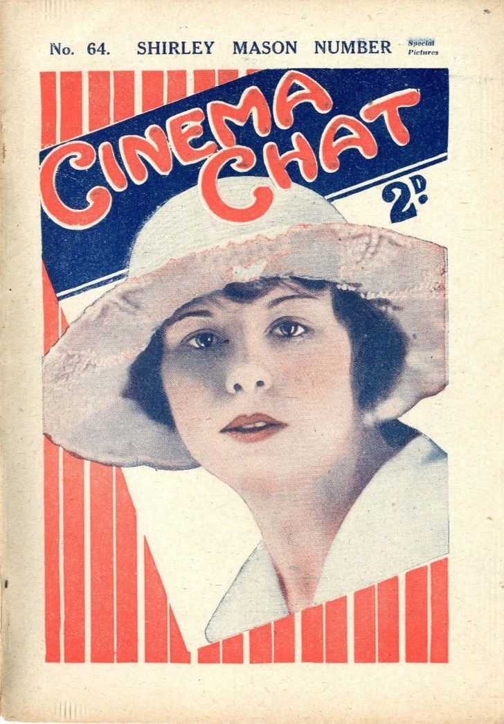 CINEMA CHAT magazine side cover Issue 64 9 August 1920