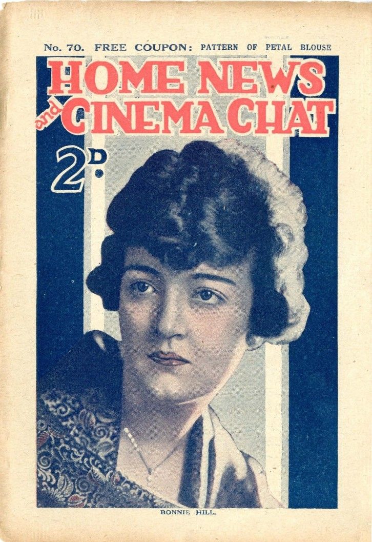CINEMA CHAT magazine side cover Issue 70 20 September 1920