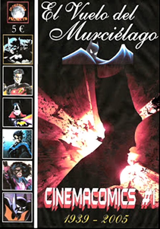 CINEMACOMICS magazine side cover Issue 1   