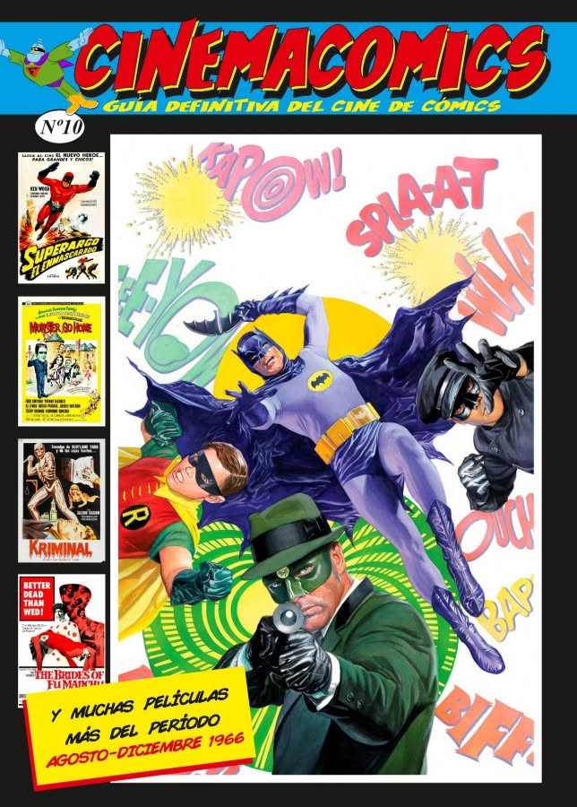 CINEMACOMICS magazine side cover Issue 10   