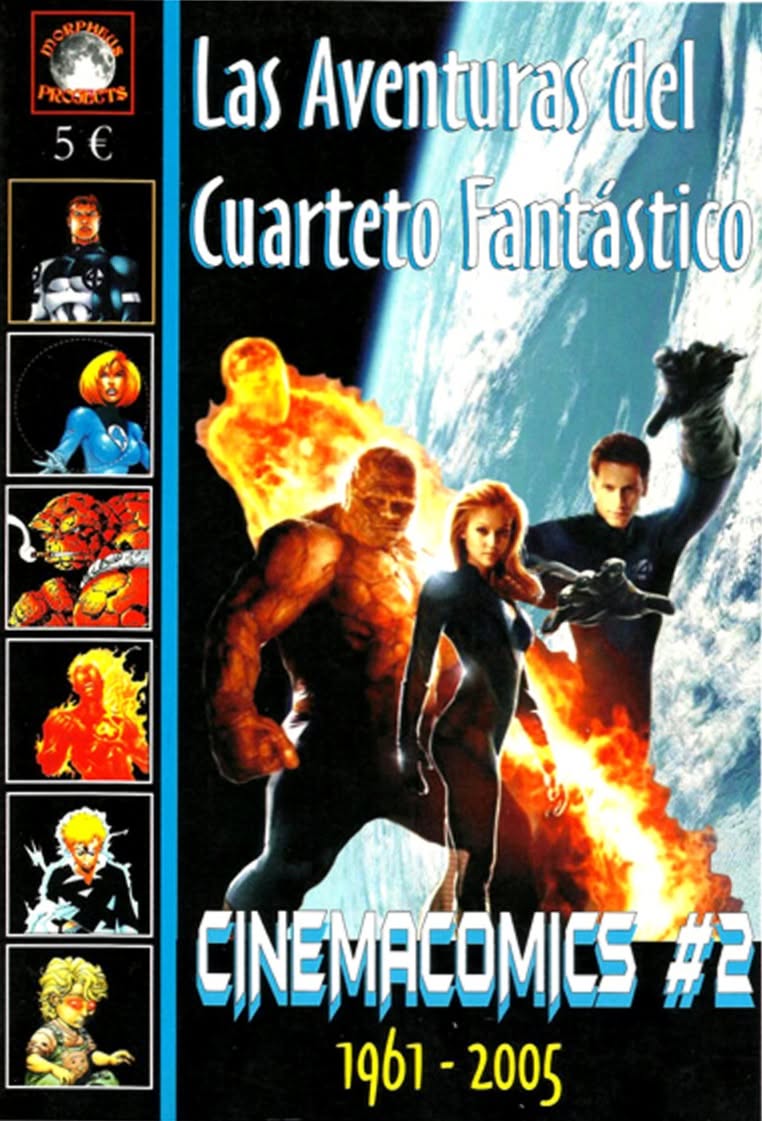 CINEMACOMICS magazine side cover Issue 2   