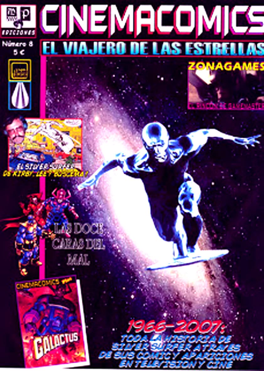 CINEMACOMICS magazine side cover Issue 8   