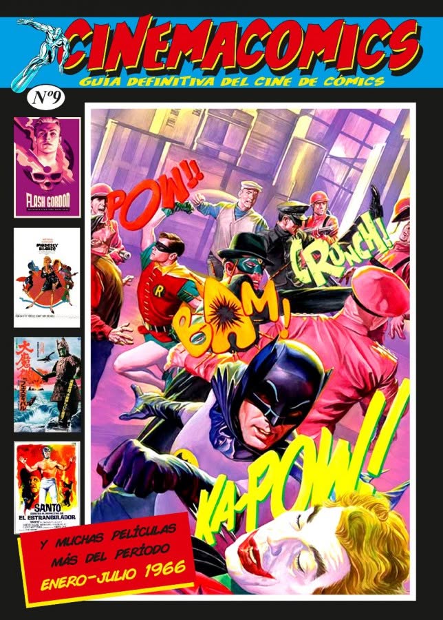 CINEMACOMICS magazine side cover Issue 9   