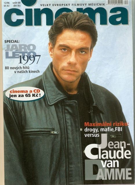 CINEMA (Cz) magazine side cover  December 1996