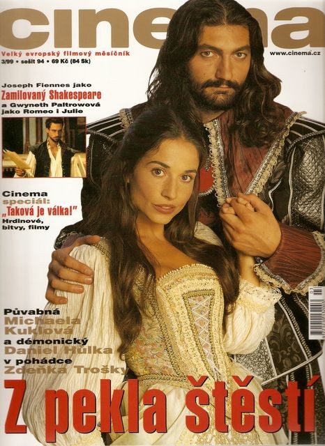 CINEMA (Cz) magazine side cover  March 1999