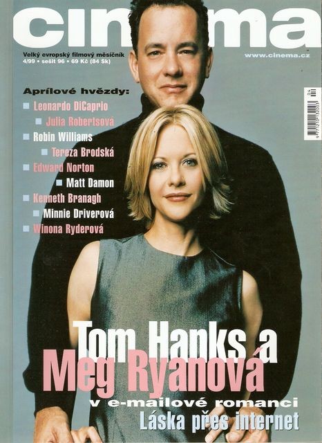 CINEMA (Cz) magazine side cover  April 1999