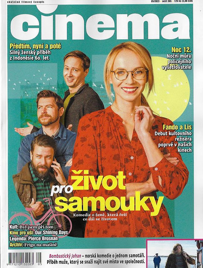 CINEMA (Cz) magazine side cover  May 2023