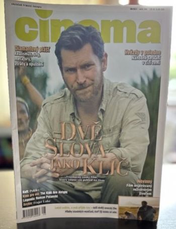 CINEMA (Cz) magazine side cover  August 2023