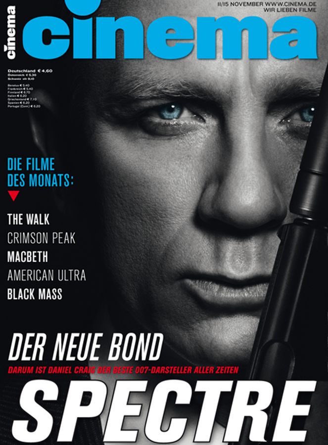 CINEMA (De) magazine side cover November 2015