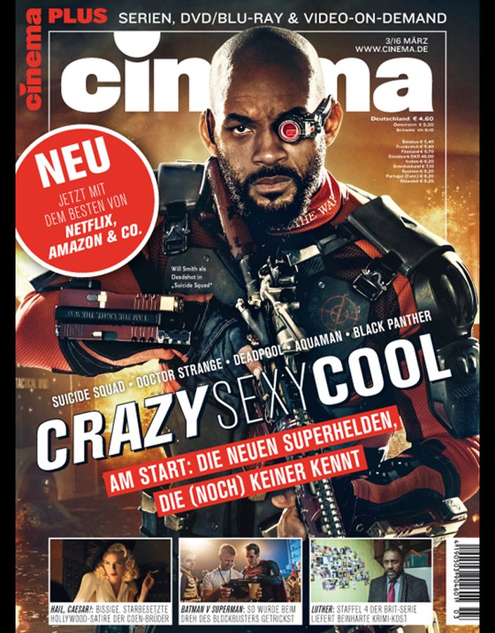 CINEMA (De) magazine side cover March 2016