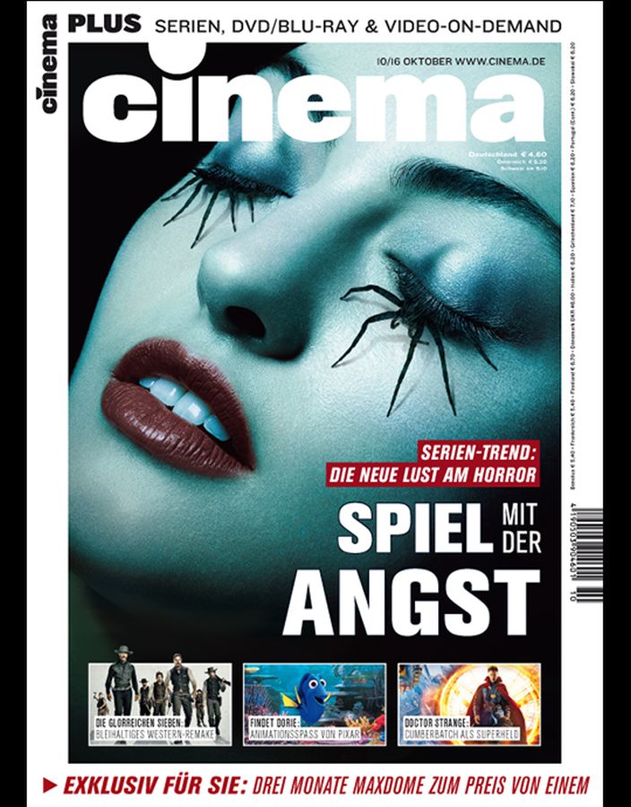 CINEMA (De) magazine side cover October 2016