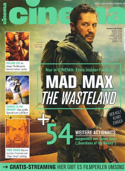 CINEMA (De) magazine side cover  June 2020