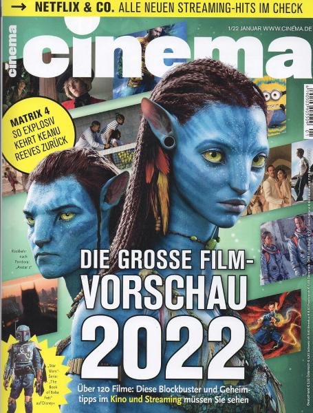 CINEMA (De) magazine side cover  January 2022