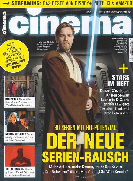 CINEMA (De) magazine side cover  February 2022