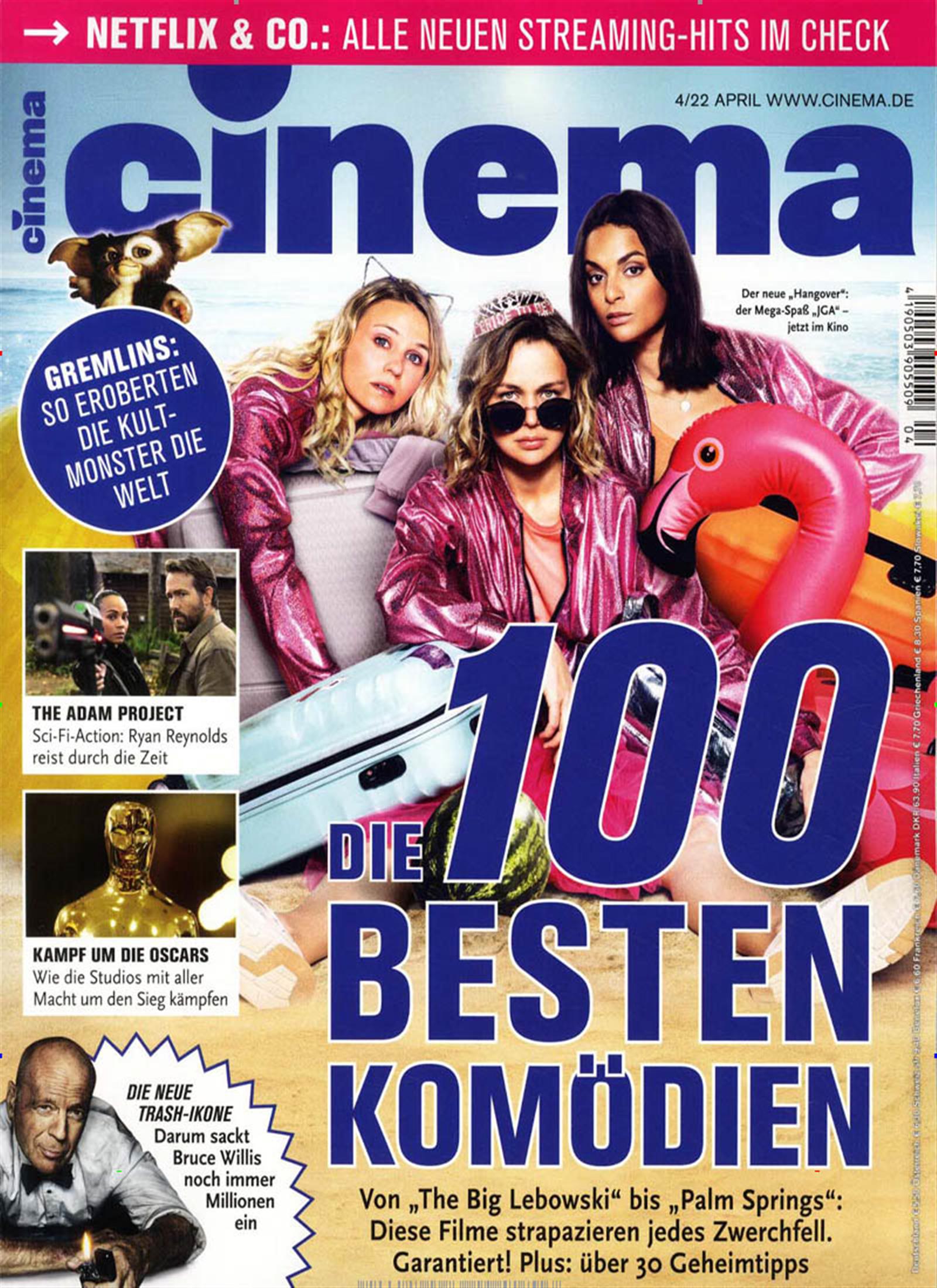 CINEMA (De) magazine side cover  April 2022