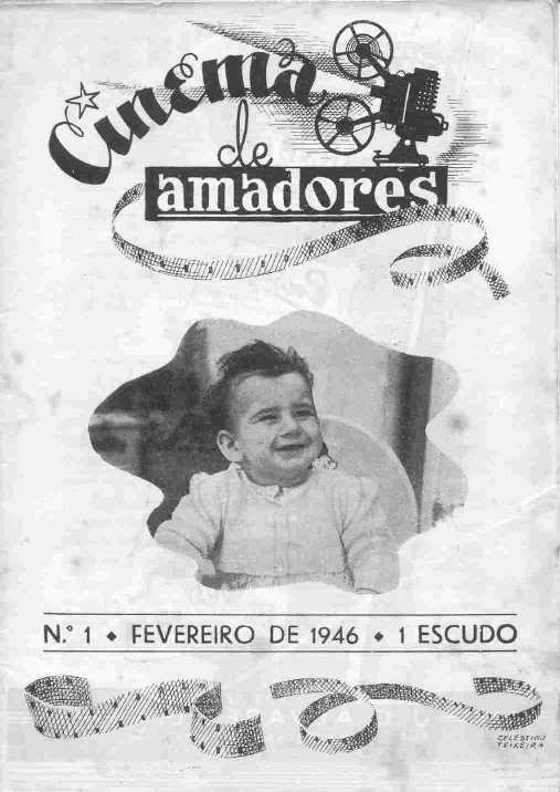 CINEMA DE AMADORES magazine side cover Issue 1  February 1946