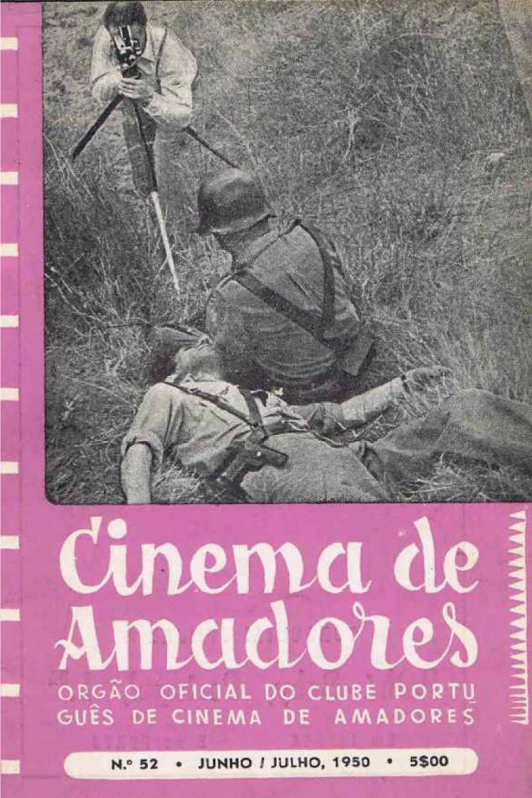 CINEMA DE AMADORES magazine side cover Issue 52  June/July 1950