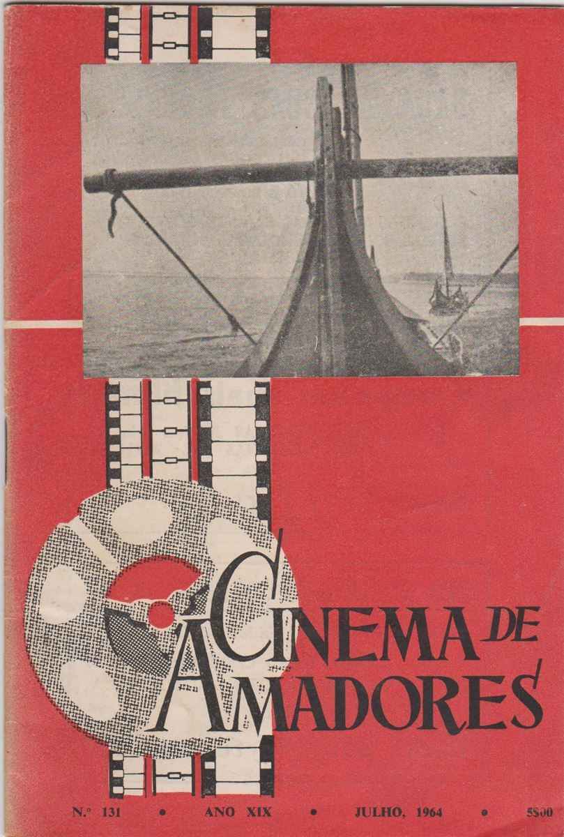 CINEMA DE AMADORES magazine side cover Issue 131  July 1964