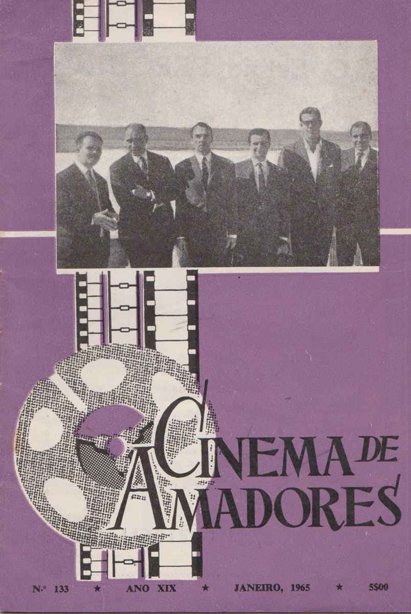 CINEMA DE AMADORES magazine side cover Issue 133  January 1965