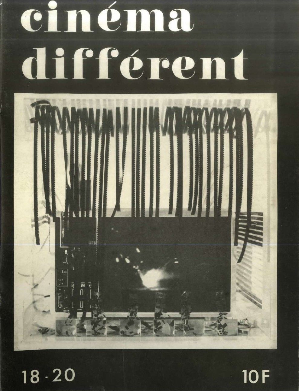 CINEMA DIFFERENT magazine side cover Issue 18-20  May 1978