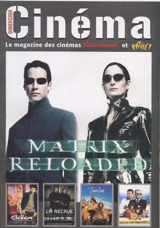 CINEMA DIMENSION magazine side cover Issue 103  May 2003