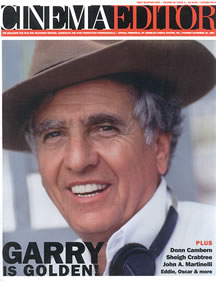 CINEMA EDITOR magazine side cover Issue 213  Vol 54 # 1 Winter 2004