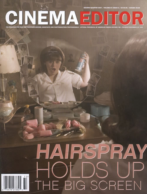 CINEMA EDITOR magazine side cover Issue 225  Vol 57 # 2 April/May/June 2007