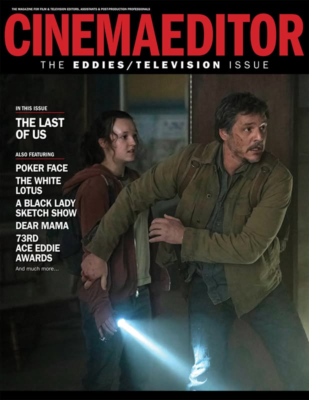 CINEMA EDITOR magazine side cover  April/June 2023