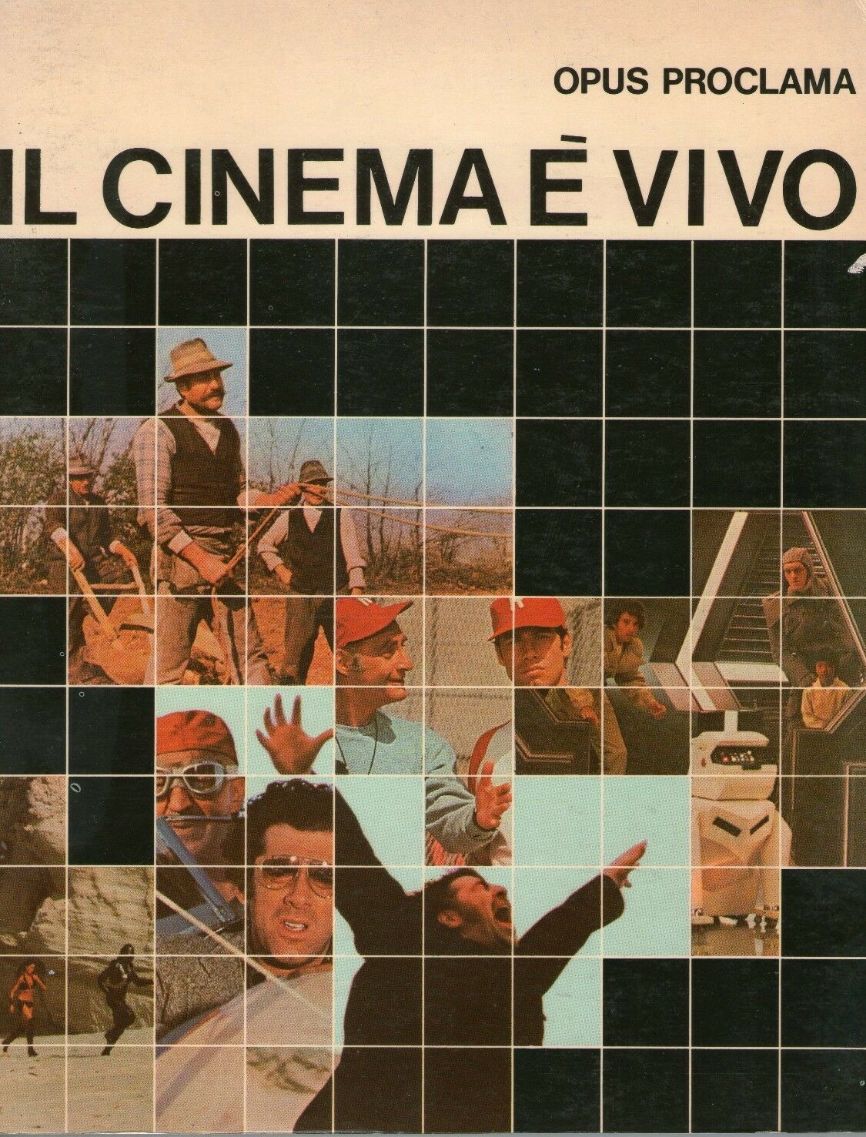 IL CINEMA E VIVO magazine side cover   1978