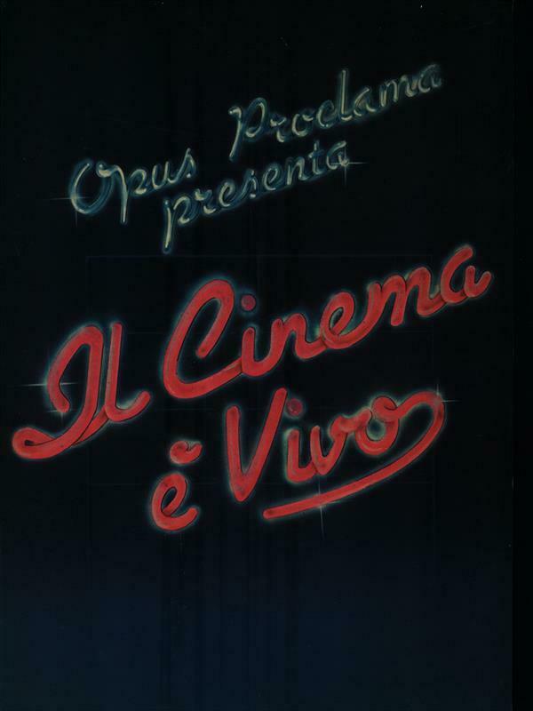 IL CINEMA E VIVO magazine side cover   1979