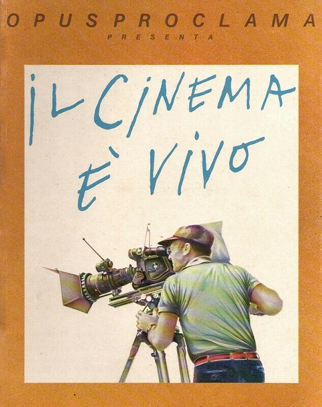 IL CINEMA E VIVO magazine side cover   1980