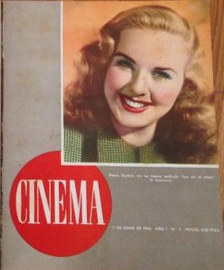 CINEMA (40s Sp) magazine side cover Issue 5 1 June 1946