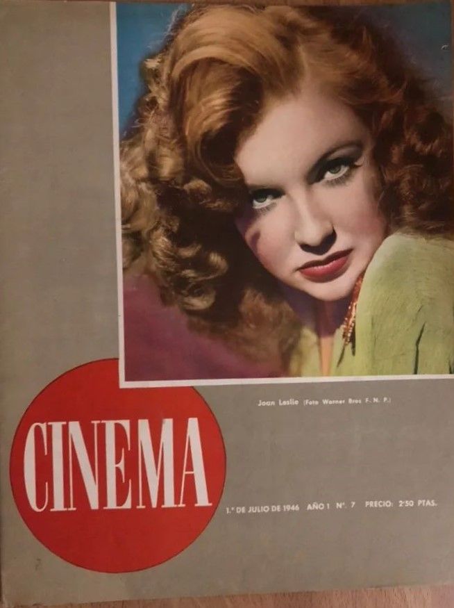 CINEMA (40s Sp) magazine side cover Issue 7 1 July 1946
