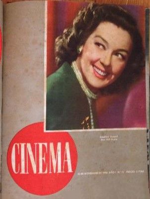 CINEMA (40s Sp) magazine side cover Issue 15 15 November 1946