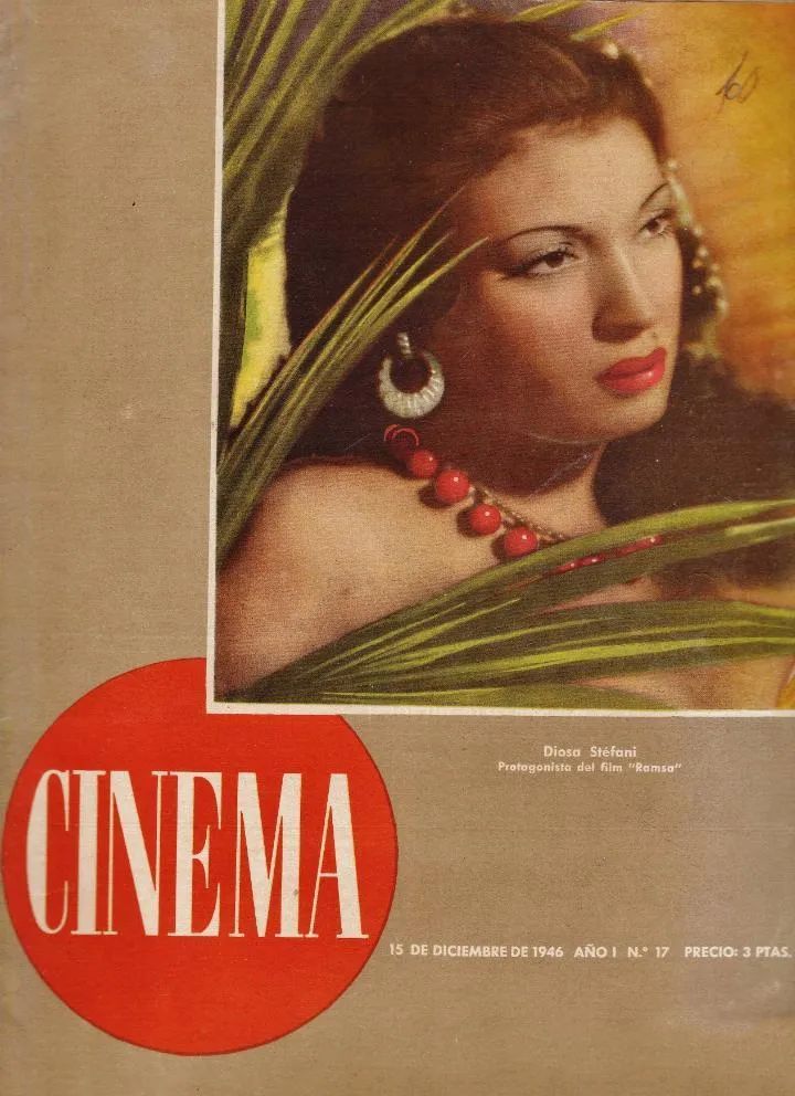 CINEMA (40s Sp) magazine side cover Issue 17 15 December 1946