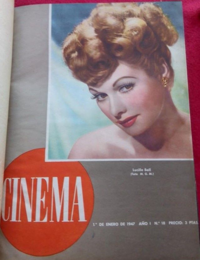 CINEMA (40s Sp) magazine side cover Issue 18 1 January 1947