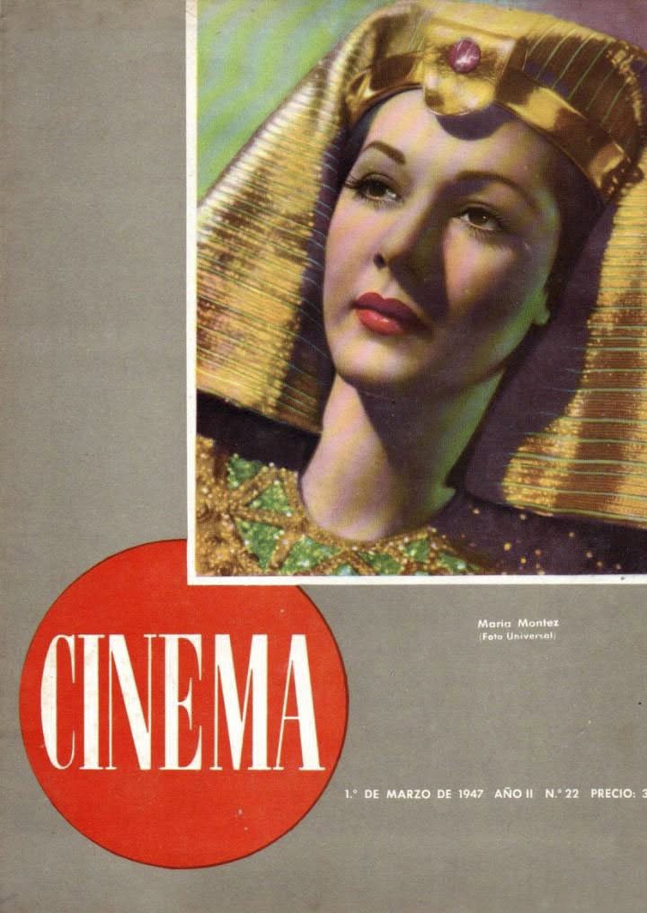 CINEMA (40s Sp) magazine side cover Issue 22 1 March 1947