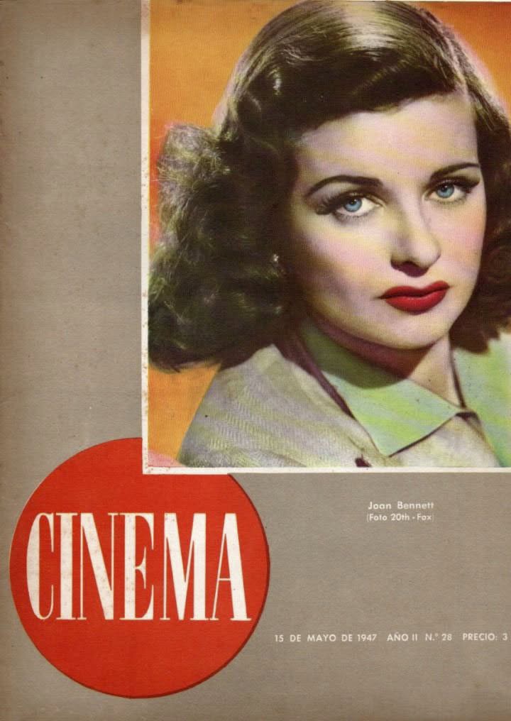 CINEMA (40s Sp) magazine side cover Issue 28 15 May 1947
