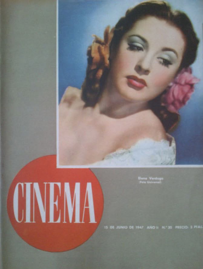 CINEMA (40s Sp) magazine side cover Issue 30 15 June 1947