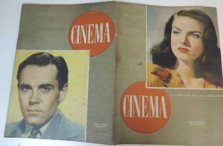 CINEMA (40s Sp) magazine side cover Issue 32 15 July 1947