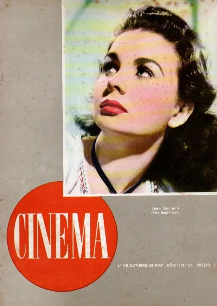 CINEMA (40s Sp) magazine side cover Issue 36 1 October 1947