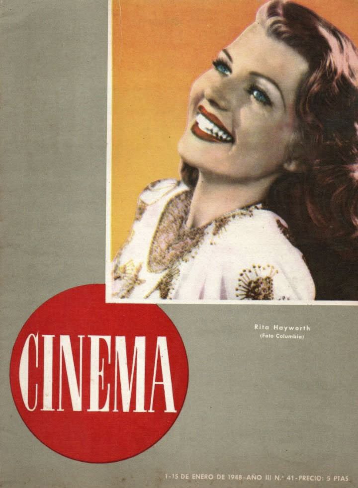 CINEMA (40s Sp) magazine side cover Issue 41 1 January 1948