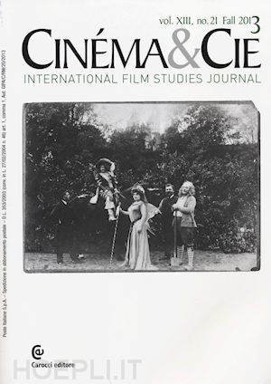 CINEMA ET CIE magazine side cover Issue 21 Fall 2013