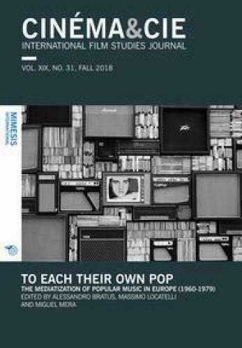 CINEMA ET CIE magazine side cover  Vol 19 No  31 Fall 2018